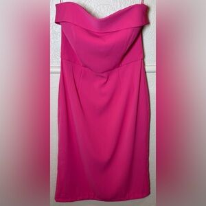 French Connection Pink Strapless Cocktail Dress Size 6 NWT Stunning!!